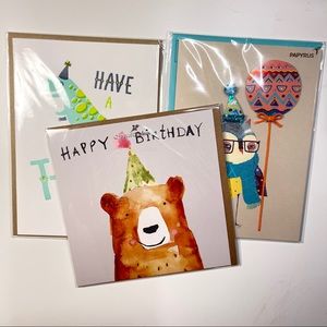 🌟final markdown🌟 Set of three kids birthday cards